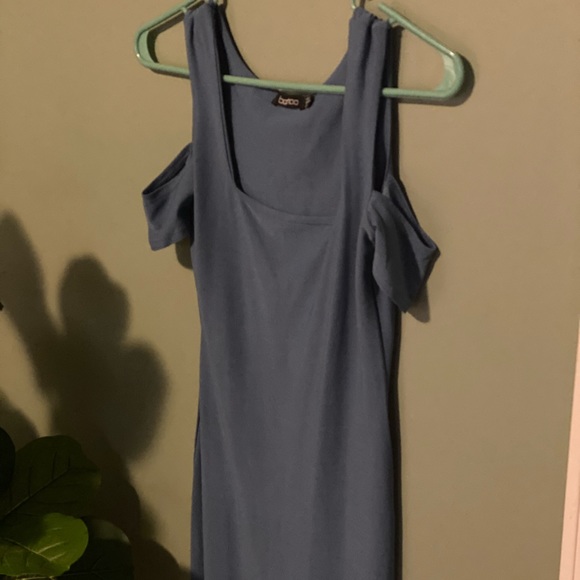 Boohoo Sky blue midi dress - Picture 10 of 13